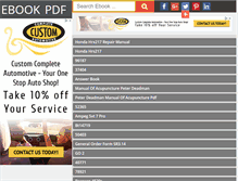 Tablet Screenshot of ebookpdf.com